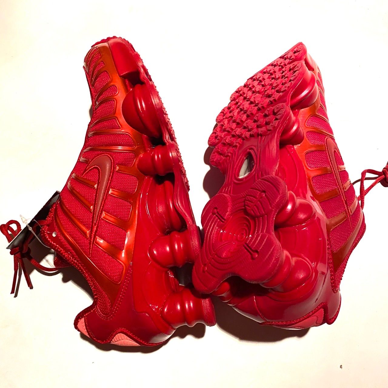 NIKE W SHOX TL ナイキ ウィメンズ ショックス TL GYM RED/WHITE-GYM RED ib1087-600 24cm