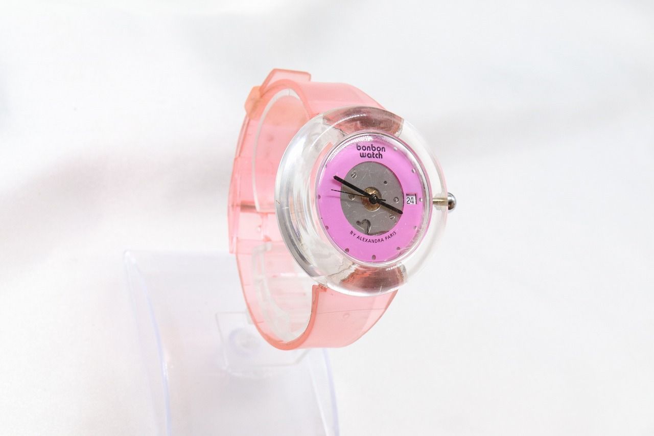 W313-6】動作品 電池交換済 bonbon watch BY ALEXANDORA PARIS
