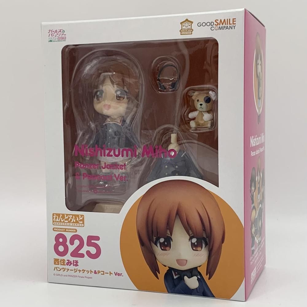 新品特典付 ねんどろいど 825 西住みほ パンツァージャケット＆Pコートver 中古】開封 ねんどろいど 825 西住みほ パンツァージャケット＆Pコート