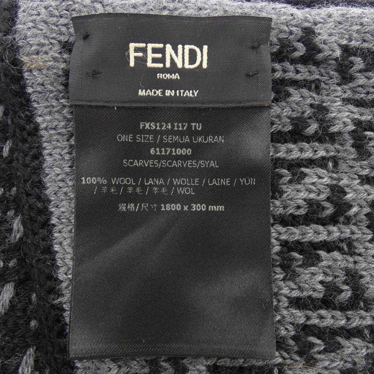 フェンディ FENDI FXS124 I17 MUFFLER - メルカリ