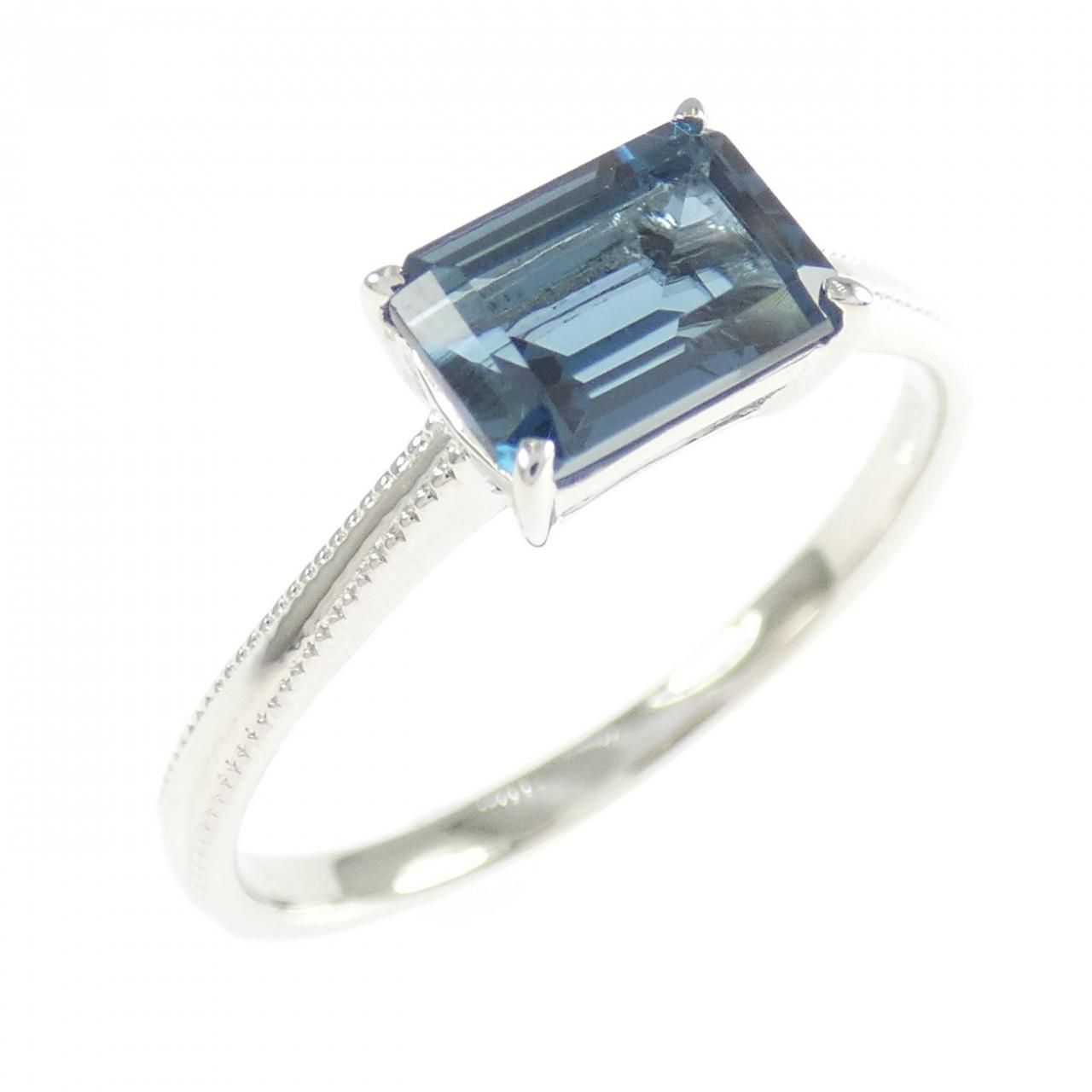 PT900 ブルートパーズ リング 1.23CT - メルカリ