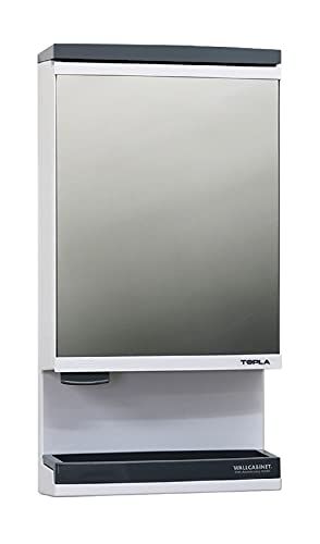 東プレ ミラーキャビネット 洗面収納 縦618×幅322×奥行142㎜ TW-T55T RP東プラ 洗面化粧台 ミラーキャビネット 32.2×61.8cm TW-T55T（カラー: ホワイト）
