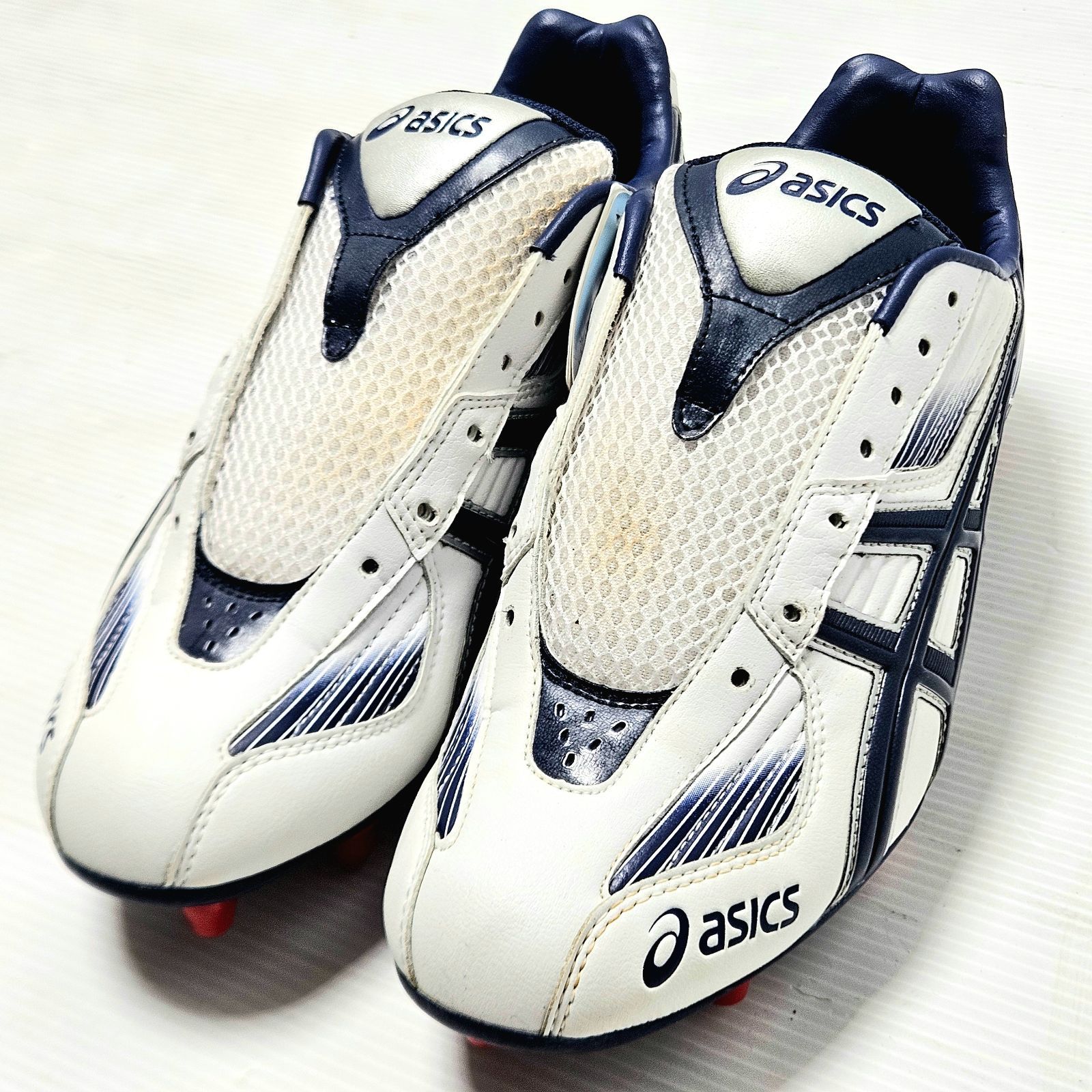 【未使用品】ASICS MISSILE TAM807 ラグビースパイク 25.5cm タグ付 シューレース欠品
