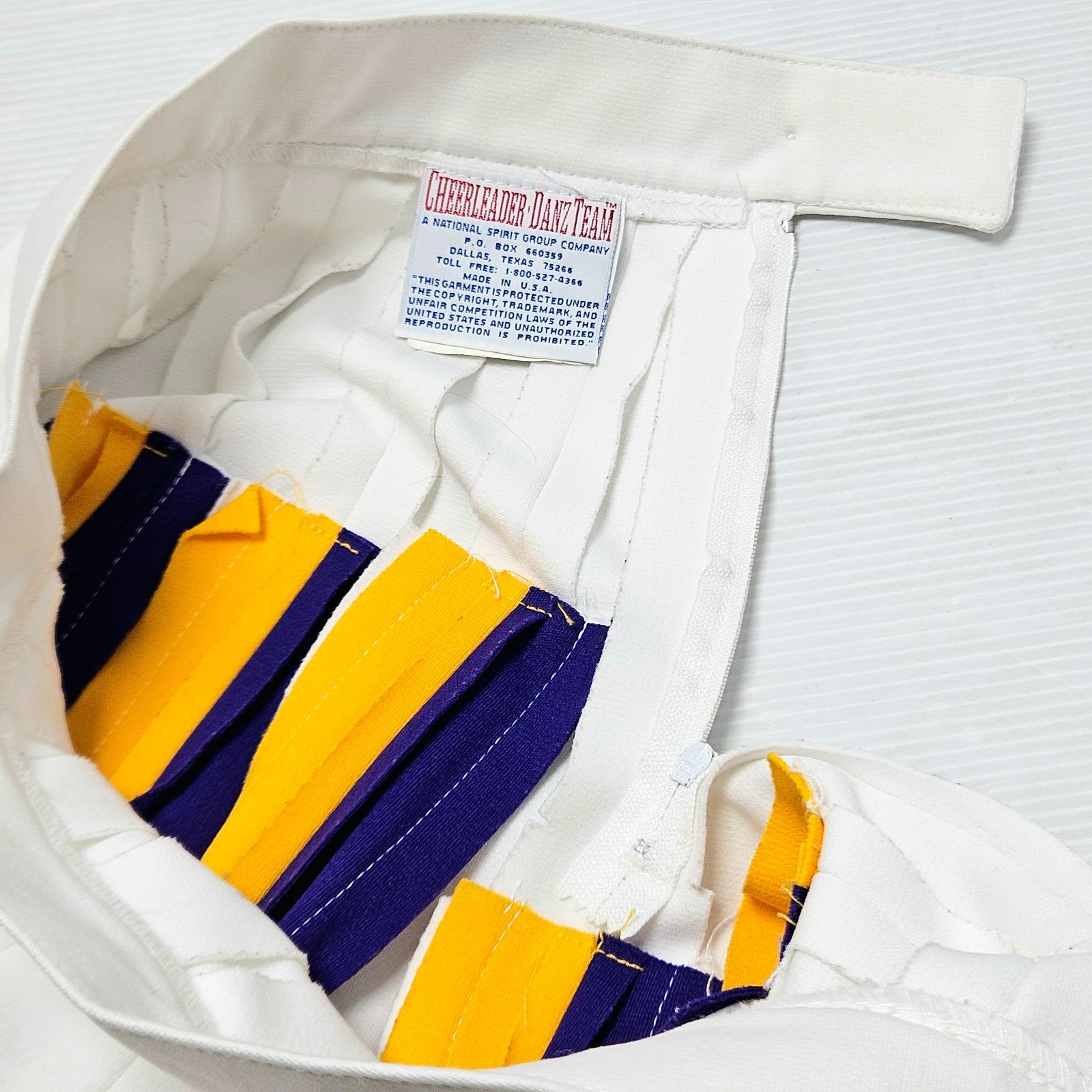未使用品】 USA製 Cheerleader DanzTeam チアユニフォーム 上下セット