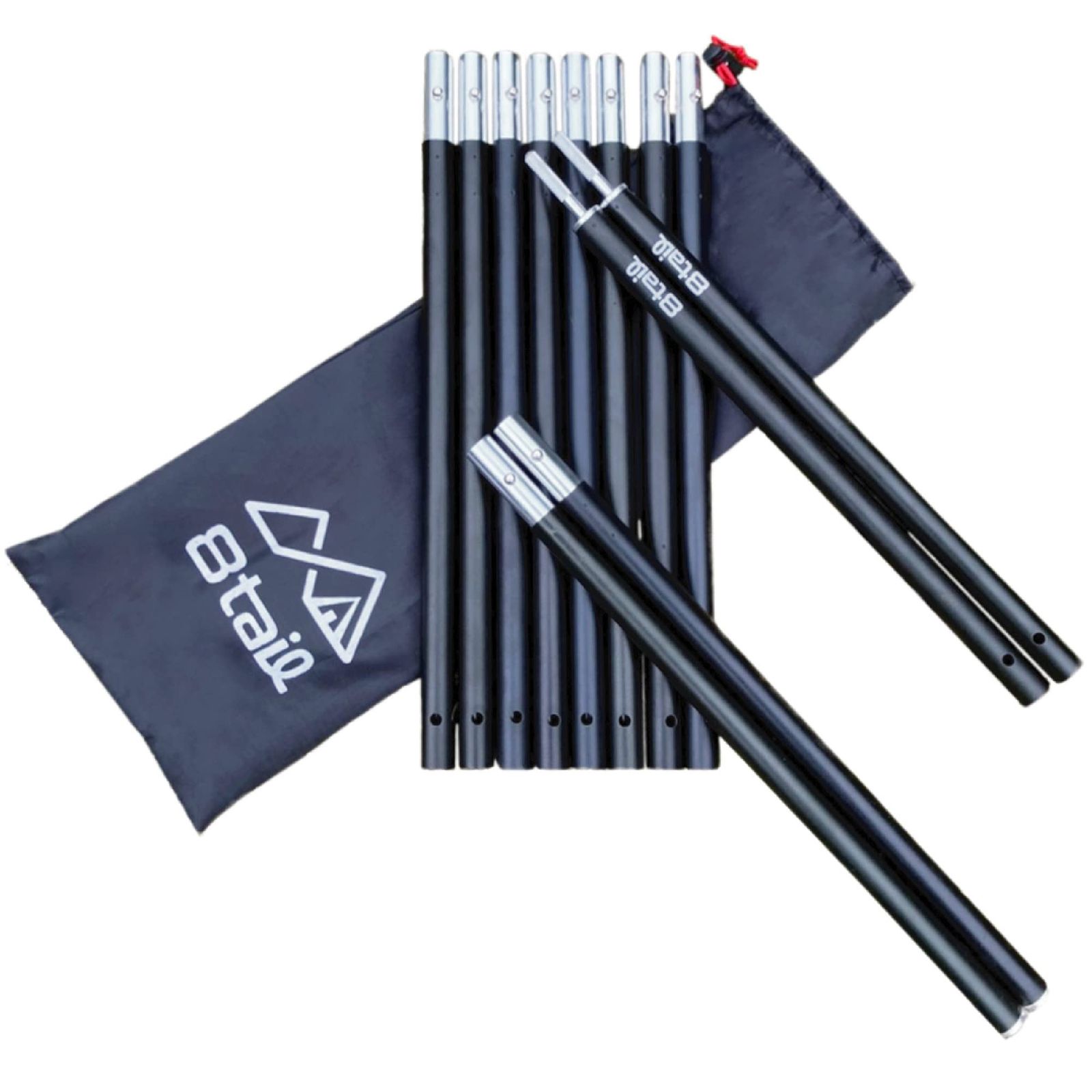 8tail KOKIZAMI POLE コキザミポール アルミ合金 19mm 最長204cm 