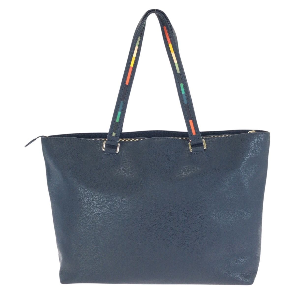 美品 Paul Smith ポール スミス アーティストストライプ ネイビー