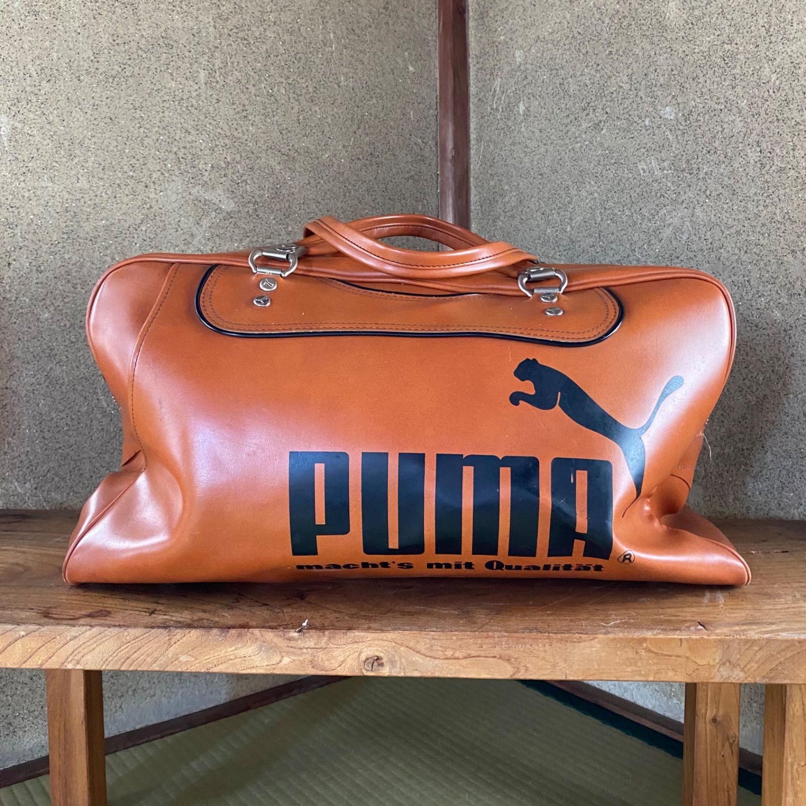 PUMA オールドプーマ ビンテージ ボストンバッグ