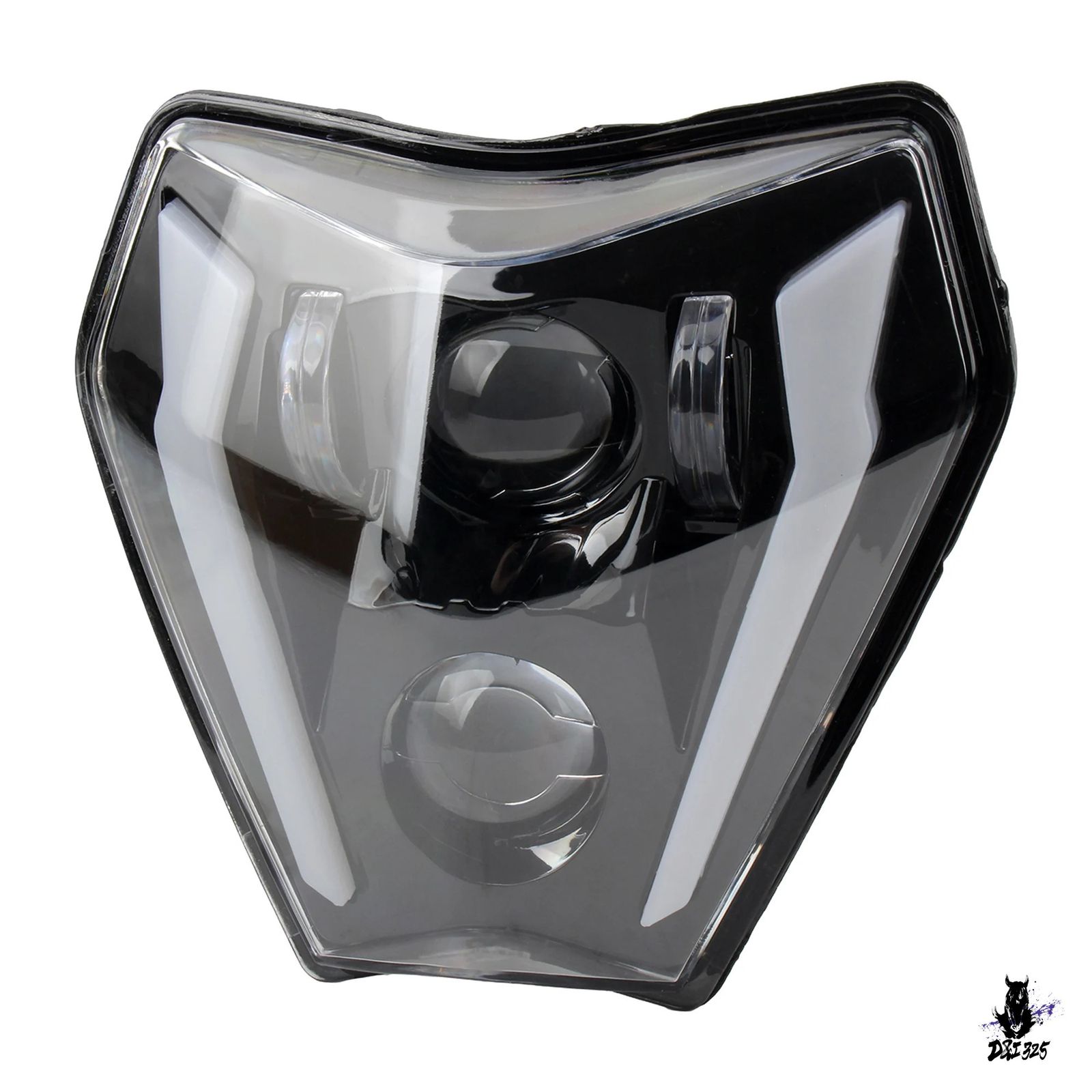 KTM 2024年式スーパーモト用 LEDヘッドライト ハイ/ロービーム