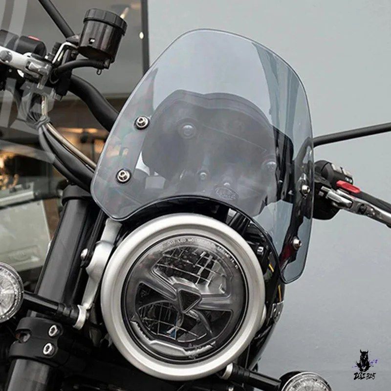 トライアンフ ボンネビルスクランブラー 1200 2019-2023 用 フロントガラス ウインドスクリーン