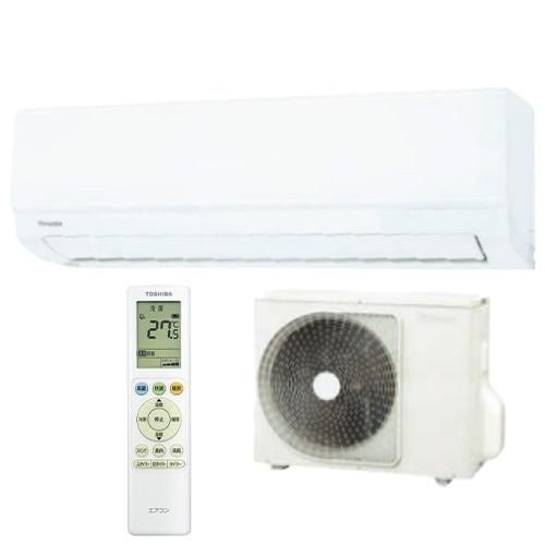 【新品・3営業日で発送】TOSHIBA 東芝 ルームエアコンセット RAS-2216T(W) ／ RAS-2216AT