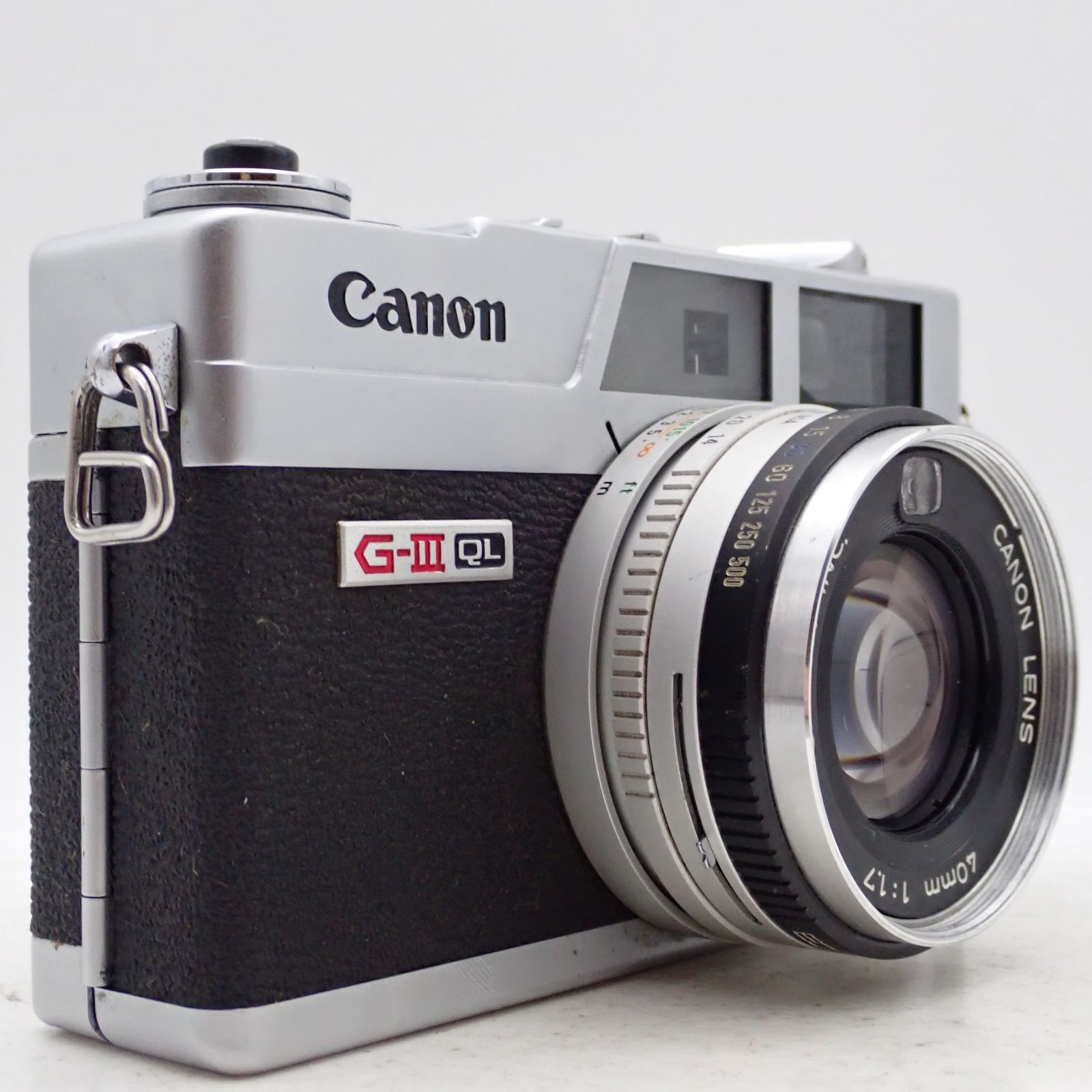 美品 Canon Canonet QL17 G-III G3 40mm f1.7 レンジファインダー