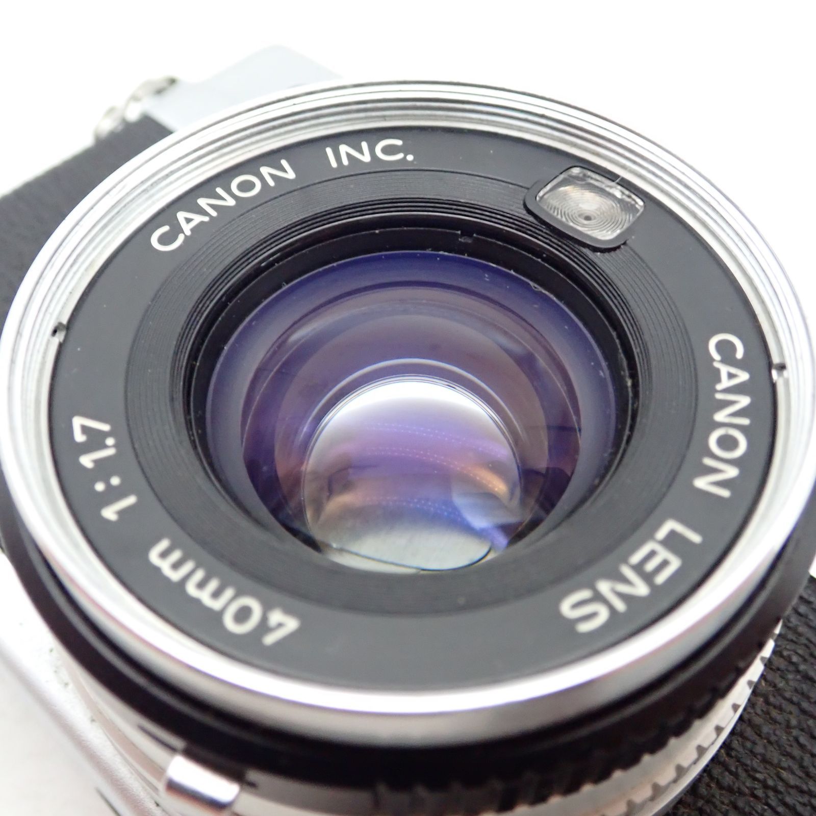 美品 Canon Canonet QL17 G-III G3 40mm f1.7 レンジファインダー