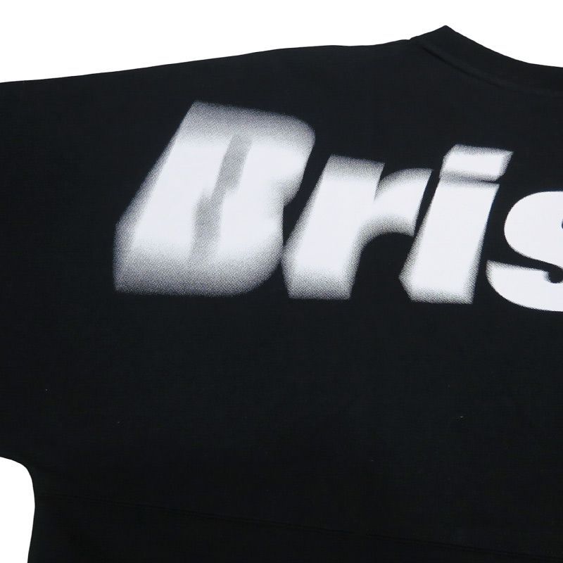 F.C.Real Bristol エフシーレアルブリストル 24AW BLURRED BIG LOGO L/S TEAM BAGGY TEE ビッグ ロゴ ロングスリーブ チーム バギー Tシャツ F.C.R.B. ロンT ブラック サイズXL Julk