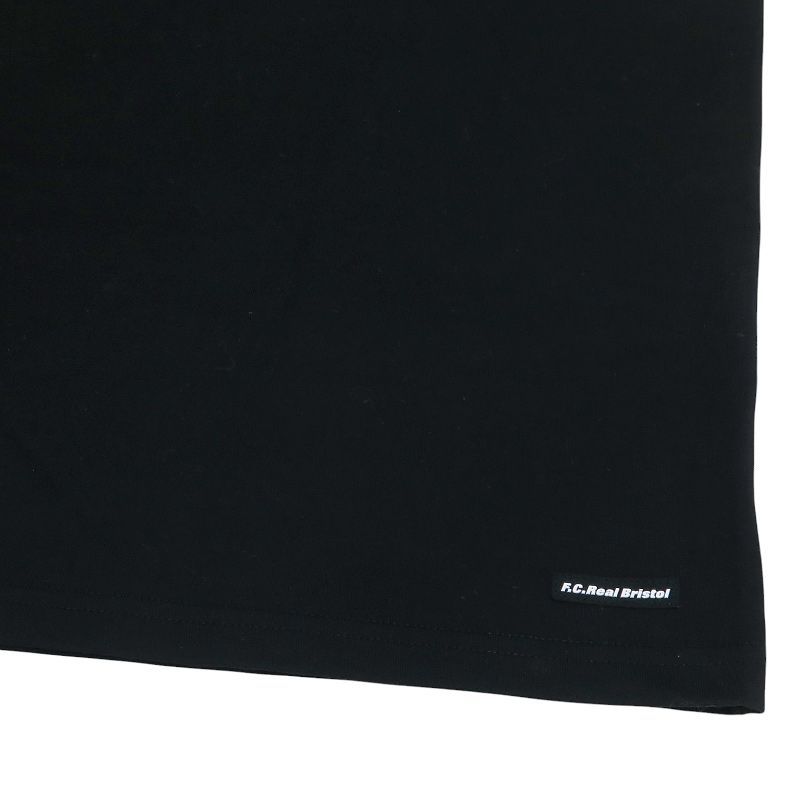F.C.Real Bristol エフシーレアルブリストル 24AW BLURRED BIG LOGO L/S TEAM BAGGY TEE ビッグ ロゴ ロングスリーブ チーム バギー Tシャツ F.C.R.B. ロンT ブラック サイズXL Julk