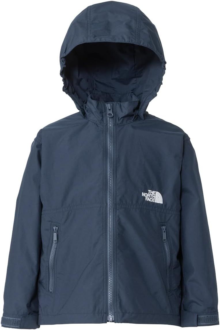 THE NORTH FACE コンパクトジャケット キッズ NPJ22510 はっ水加工 ウインドブレーカー 130-160cm 通学 アウトドア【100 ダックグリーン クラシックカーキ 無地】