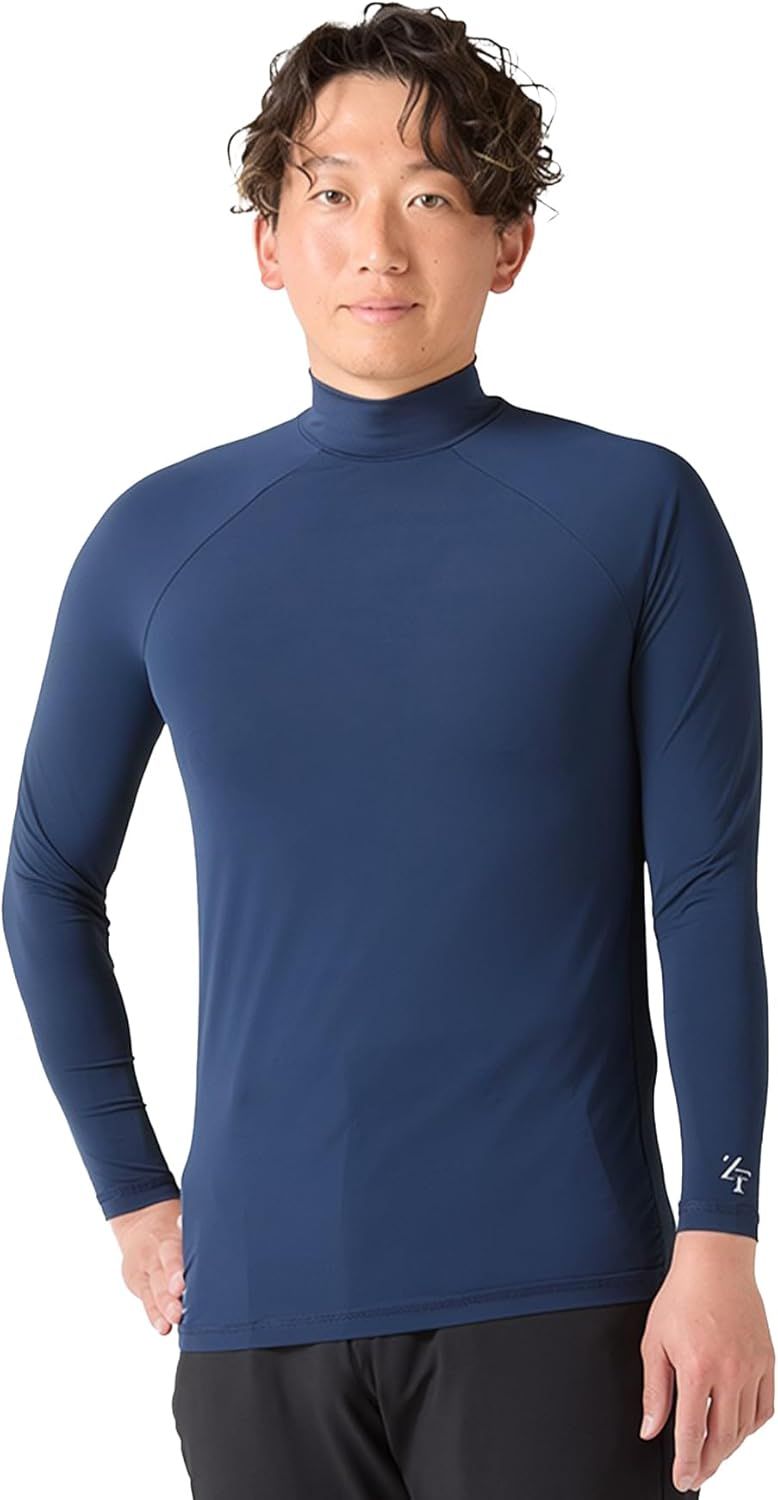 [ZEROFIT] アイスメッシュ 冷感インナー ICE MESH/ゴルフ 現場 冷感 速乾 UVカット 紫外線 モックネック Vネック ノースリーブ 夏用 涼しい【Vネックノースリーブ ネイビー】 6,399円