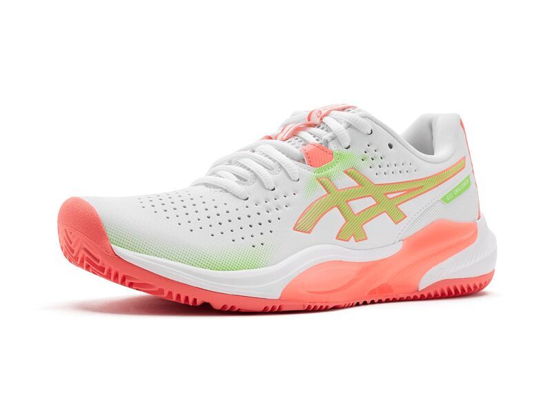 アシックス レディース シューズ スニーカー ASICS GelChallenger 15 Padel WhiteGuava ホワイト
