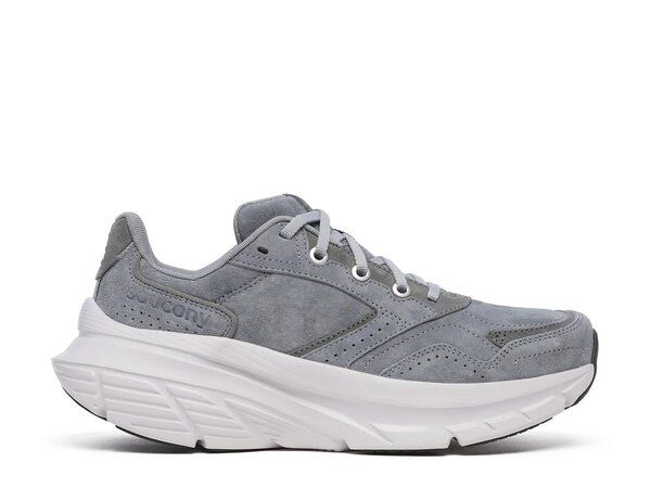 サッカニー レディース シューズ スニーカー Saucony Guide Metro LE Running Shoe Womens Grey グレー