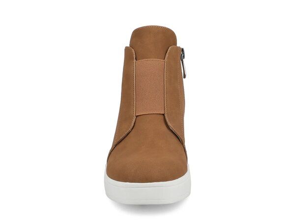 ジャーニー レディース シューズ スニーカー Journee Clara Wedge Sneaker Tan タン