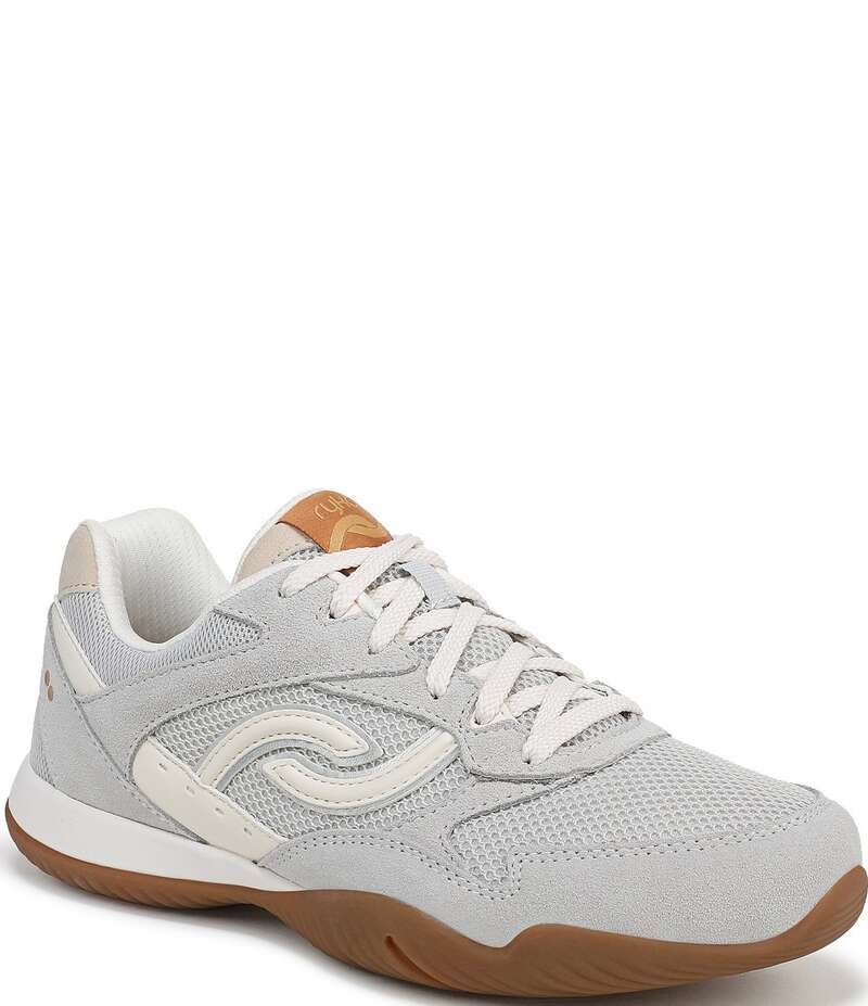 ライカ レディース シューズ スニーカー メッシュ スエード Ryka Womens Candor Mesh and Suede Fitness Sneakers Oyster Grey グレー