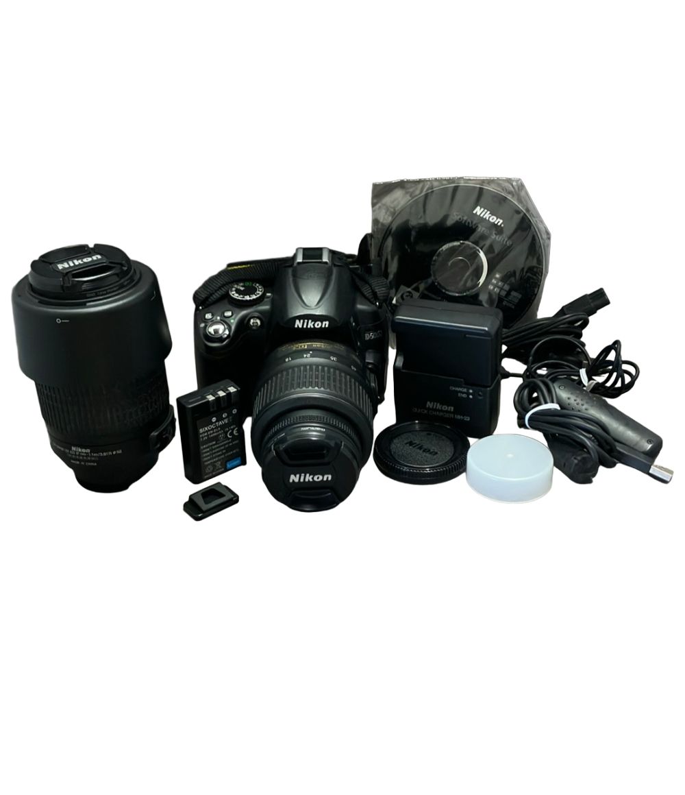 訳あり ニコン デジタル一眼レフカメラ D5000 ダブルズームキット Nikon 23,870円