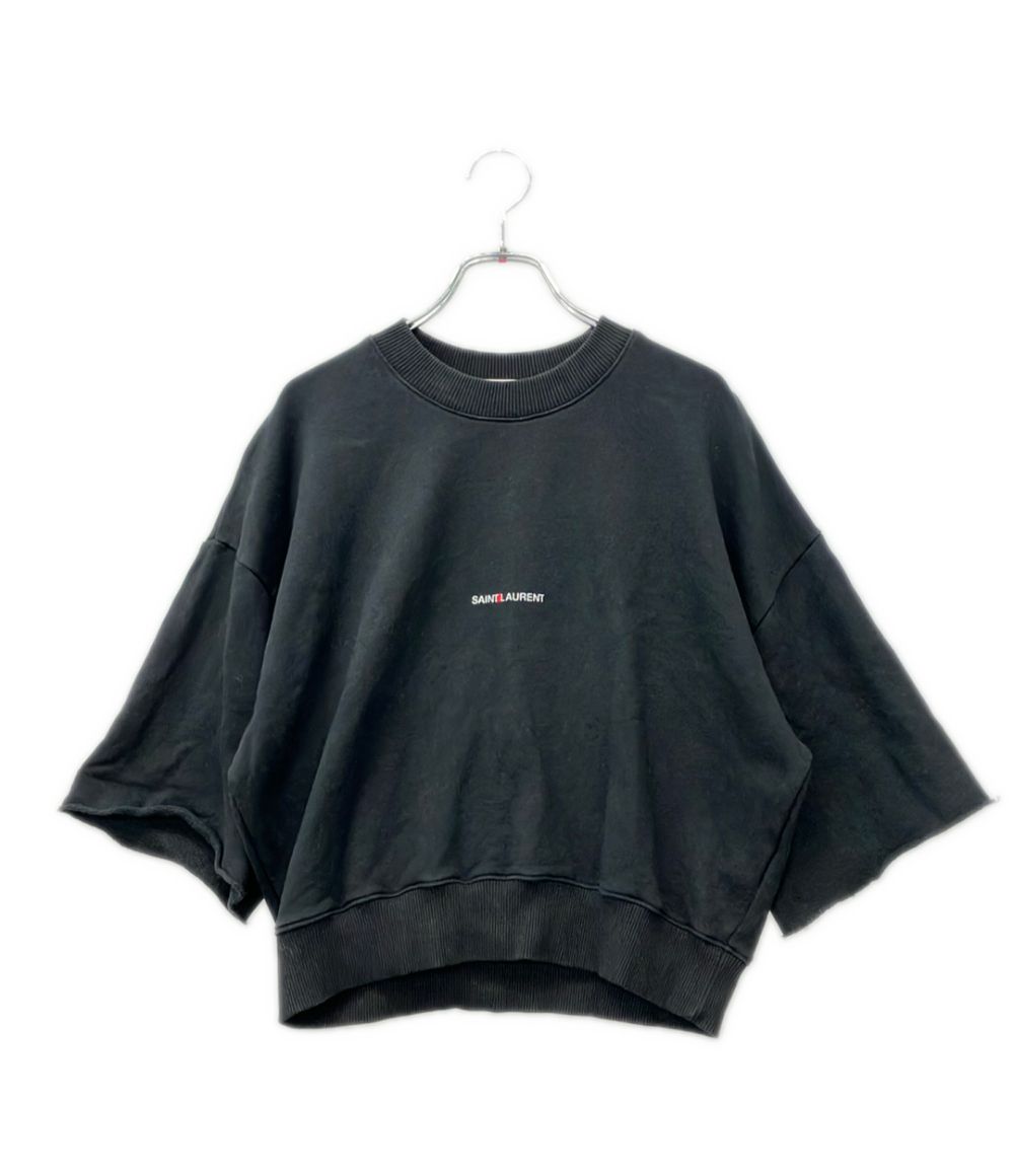 サンローランパリ クロップド丈 スウェット レディース SIZE M SAINT