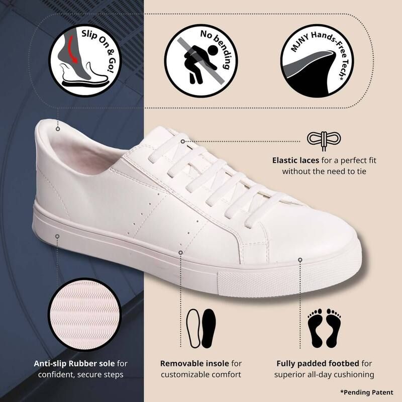 マークジョセフニューヨーク レディース シューズ スニーカー Marc Joseph New York Robinson Street Womens HandsFree Slip On Technol