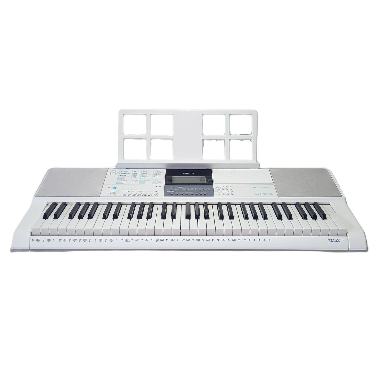 カシオ 光ナビゲーション 電子キーボード LK-516 61鍵盤 2019年製 CASIO