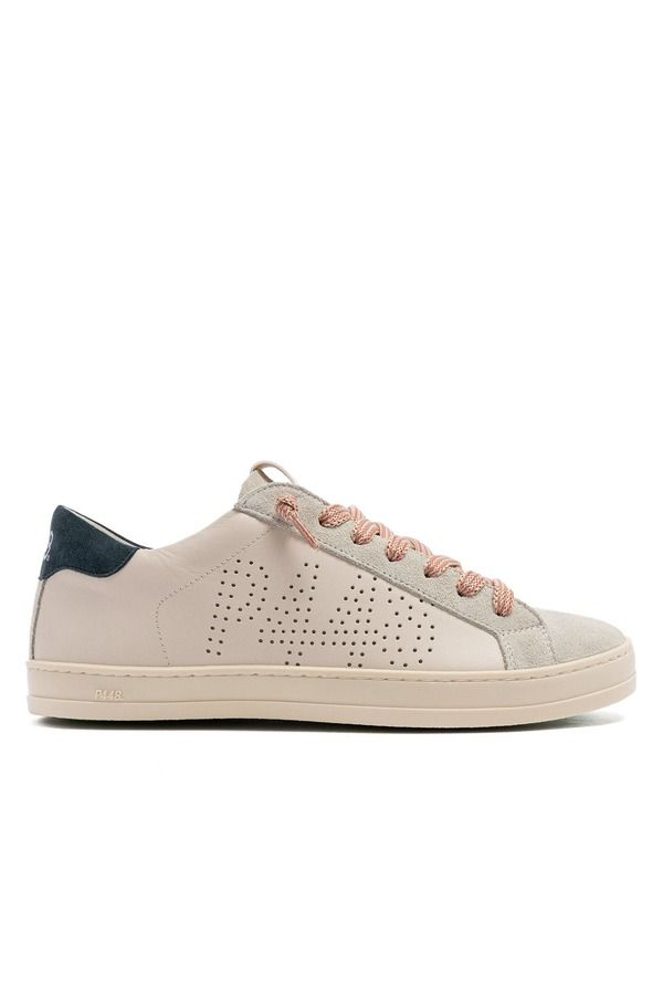 ピーフォーフォーエイト レディース シューズ スニーカー P448 John Sneaker Cream Rose クリーム