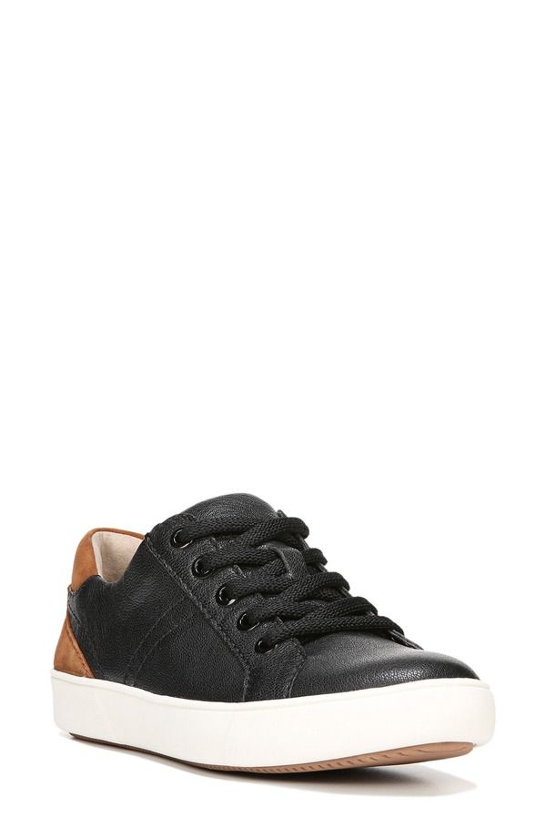 ナチュライザー レディース シューズ スニーカー Naturalizer Morrison Sneaker Black Leather ブラック