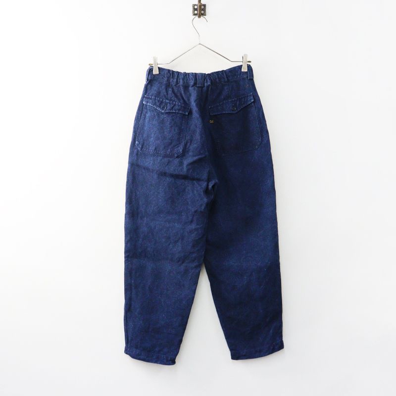 45R フォーティファイブアール 908リネンダック ペグトップパンツ 1