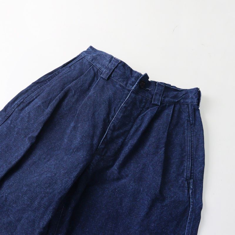 45R フォーティファイブアール 908リネンダック ペグトップパンツ 1