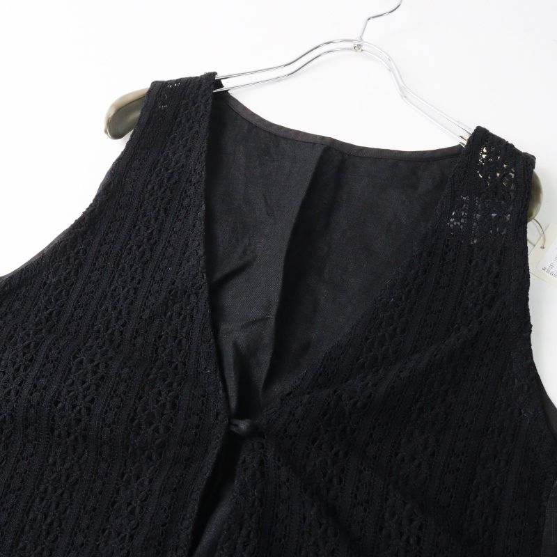 未使用 2025SS ネストローブ nest Robe クルーニーレースベスト F