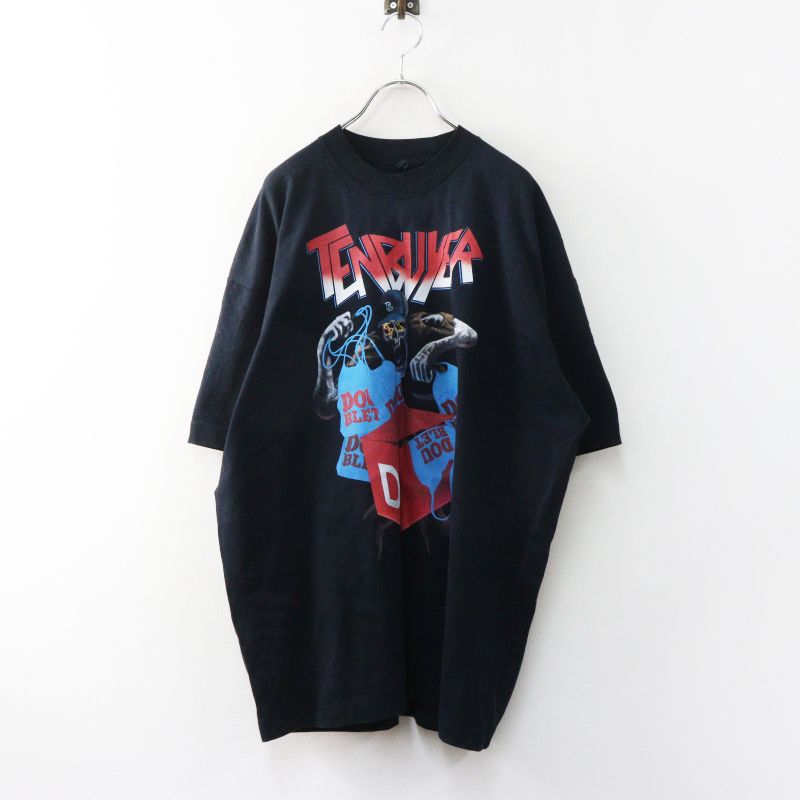 ダブレット Doublet TENBUYER T-SHIRT 転売ヤー Tシャツ M｜ブラック トップス 半袖 カットソー オーバーサイズ【2400015041070】