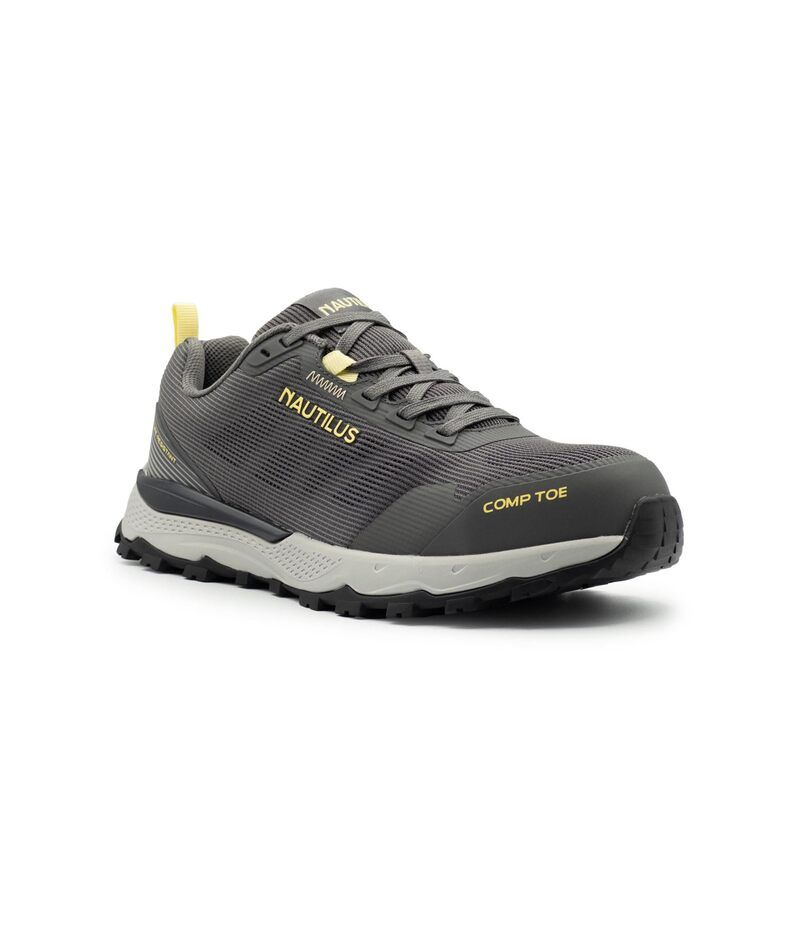 ナウティルスセーフティ レディース シューズ スニーカー Nautilusafety Footwear Trillium N5312 Grey グレー