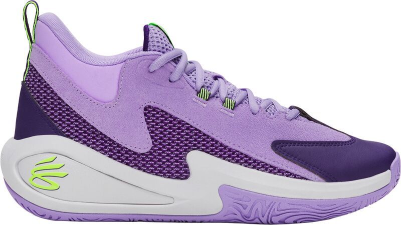 アンダーアーマー レディース シューズ スニーカー Under Armour Curry 3Z 25 SDE Basketball Shoes GreenPurple グリーン
