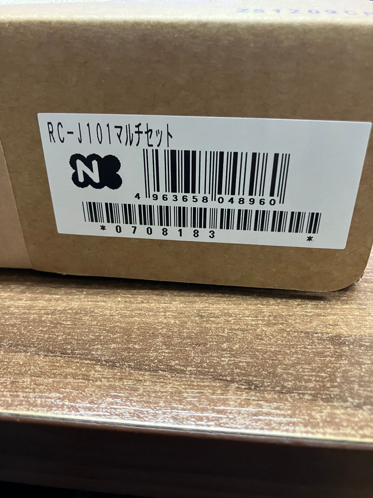 《新品未使用品》　ノーリツ　給湯器リモコン　RC-J101マルチセット　【№45】