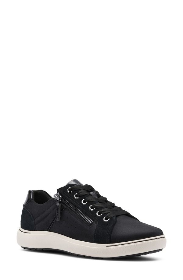 クラークス レディース シューズ スニーカー Clarks Nalle Zen Sneaker Women BLACK INTEREST ブラック 27,548円