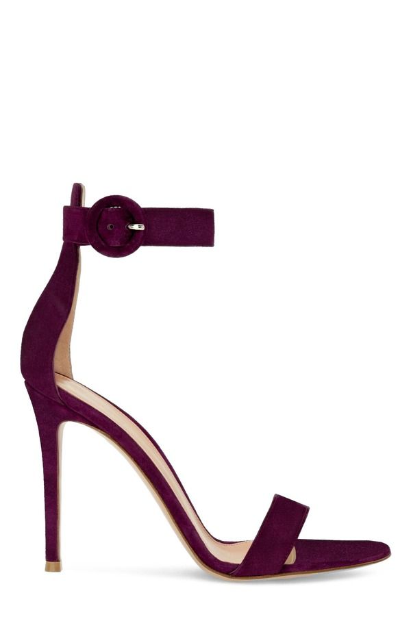 ジャンヴィト ロッシ レディース シューズ スニーカー サンダル Gianvito Rossi Portofino 105 Sandals Women RedPurple Suede レッド
