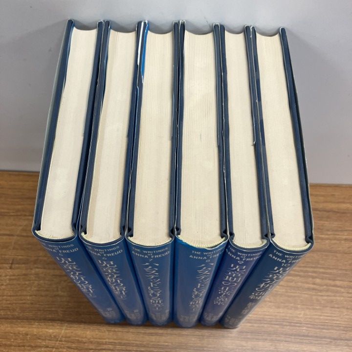 01)【1点限り!】アンナ・フロイト著作集 全10巻中6冊セット/岩崎学術