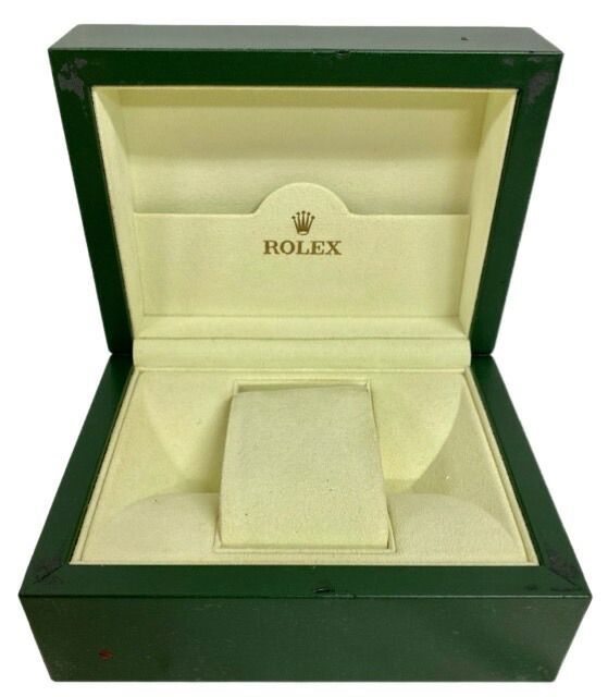 ロレックス 時計用 BOX 箱 ケース ROLEX グリーン 緑 39137.04