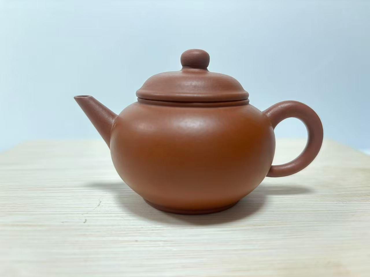 中国宜興紫砂 朱泥 茶壺 made in china 中国 茶器 ⑤