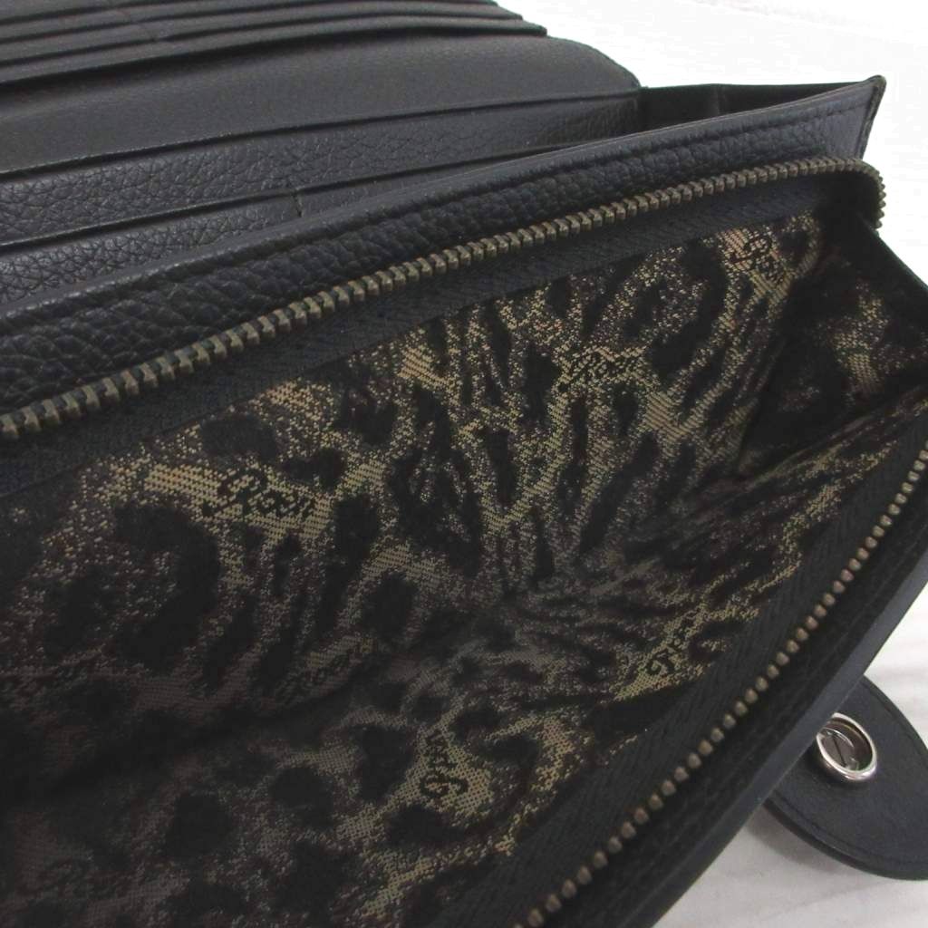 ロエン Roen スカルコンチョ 長財布 ロングウォレット シルバー金具