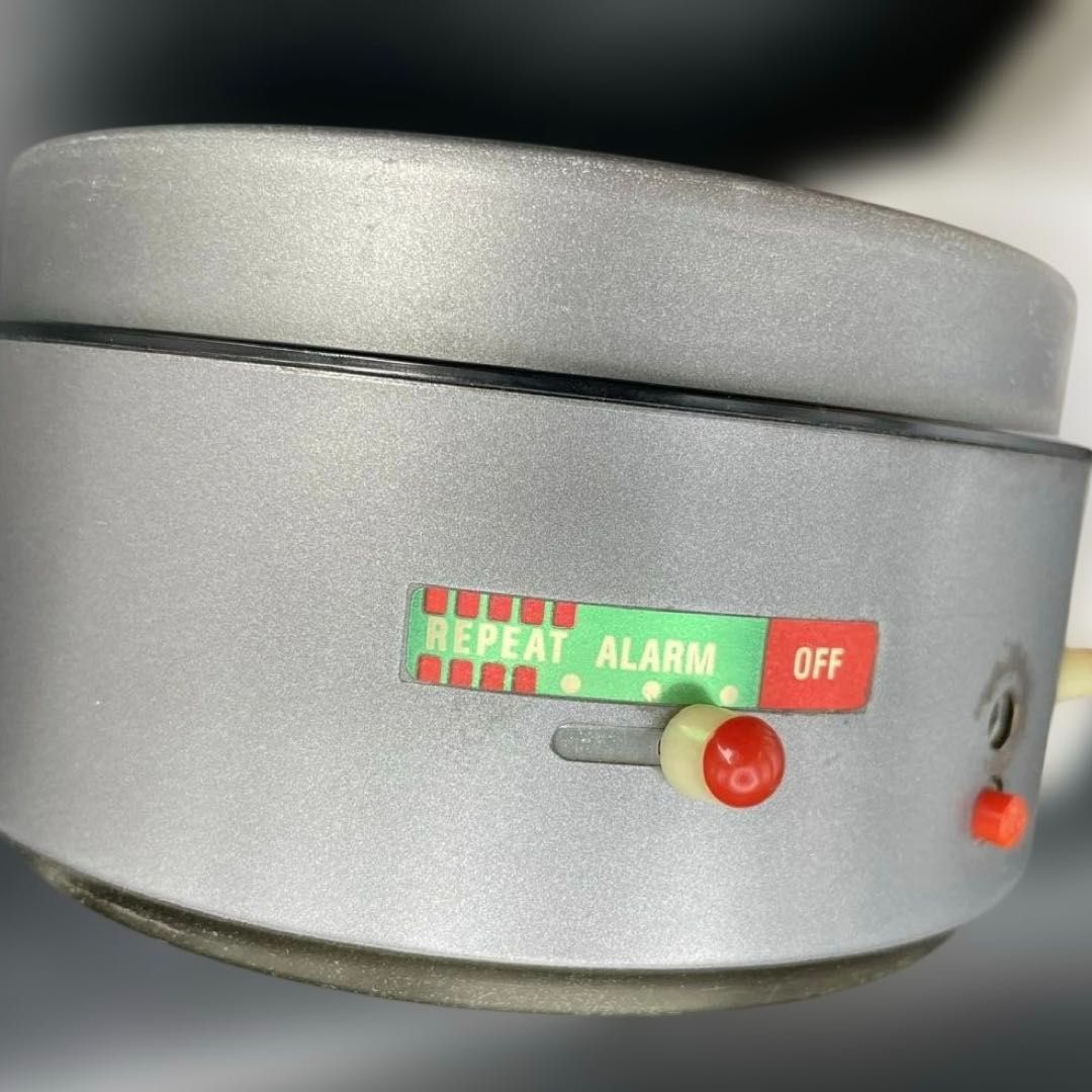 WEHRLE 3in1 目覚まし時計 QZクォーツ 電池式 ウェラ THREE-IN-ONE