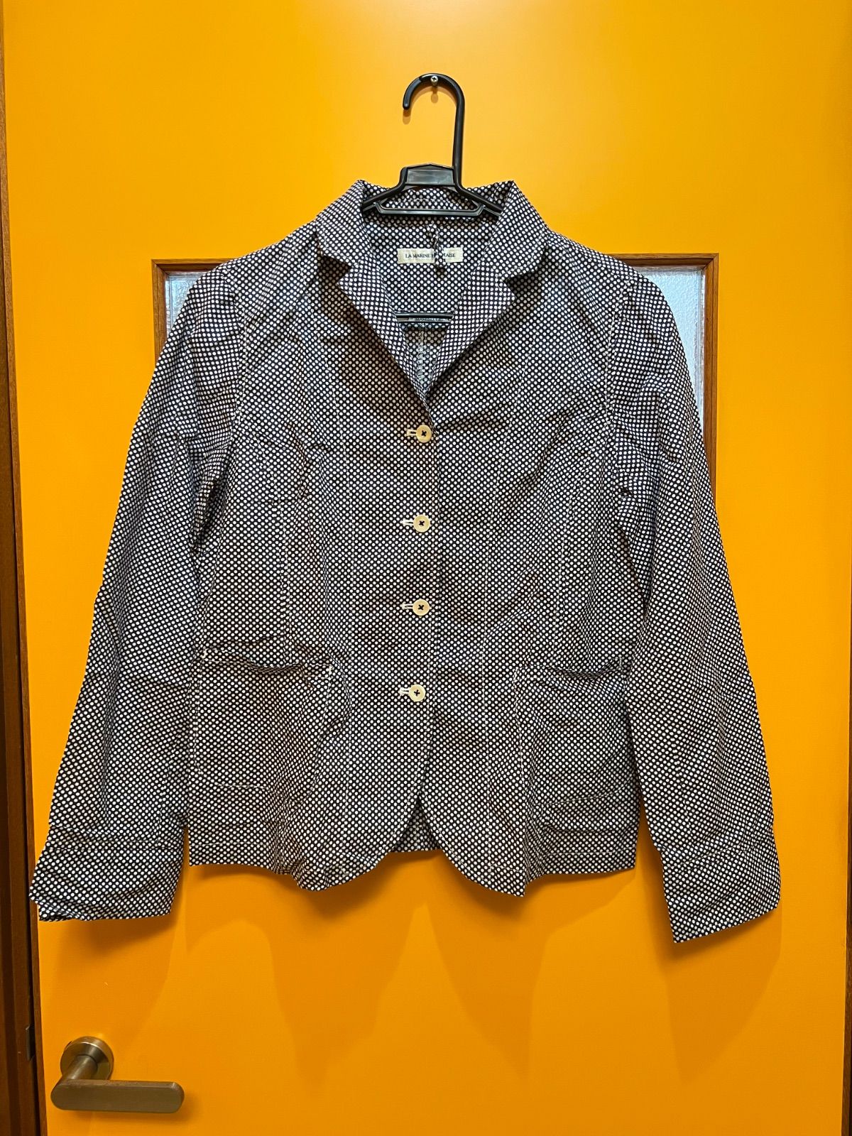C1-28】△ LA MARINE FRANCAISE サイズ不明 テーラードジャケット 白色 