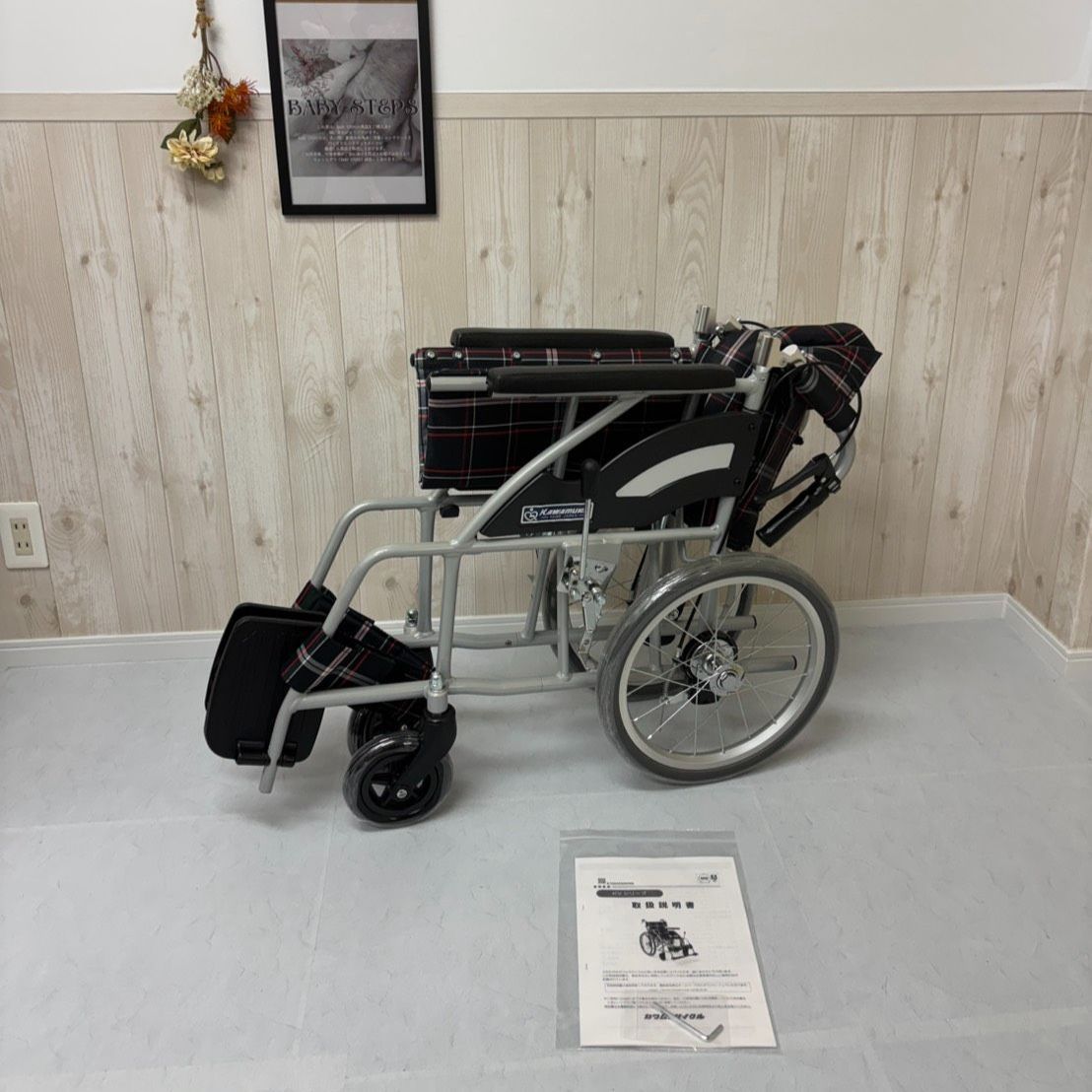 消毒済 中古 車椅子】すぐ使える車椅子 美品 KV16-40SB カワムラ