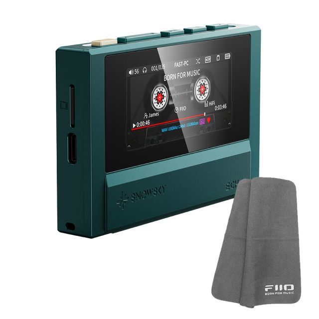 FIIO デジタルオーディオプレーヤー Snowsky ECHO グリーン (FIO-SSECHO-GR) 《ロゴ入りクロスプレゼント》 13,390円