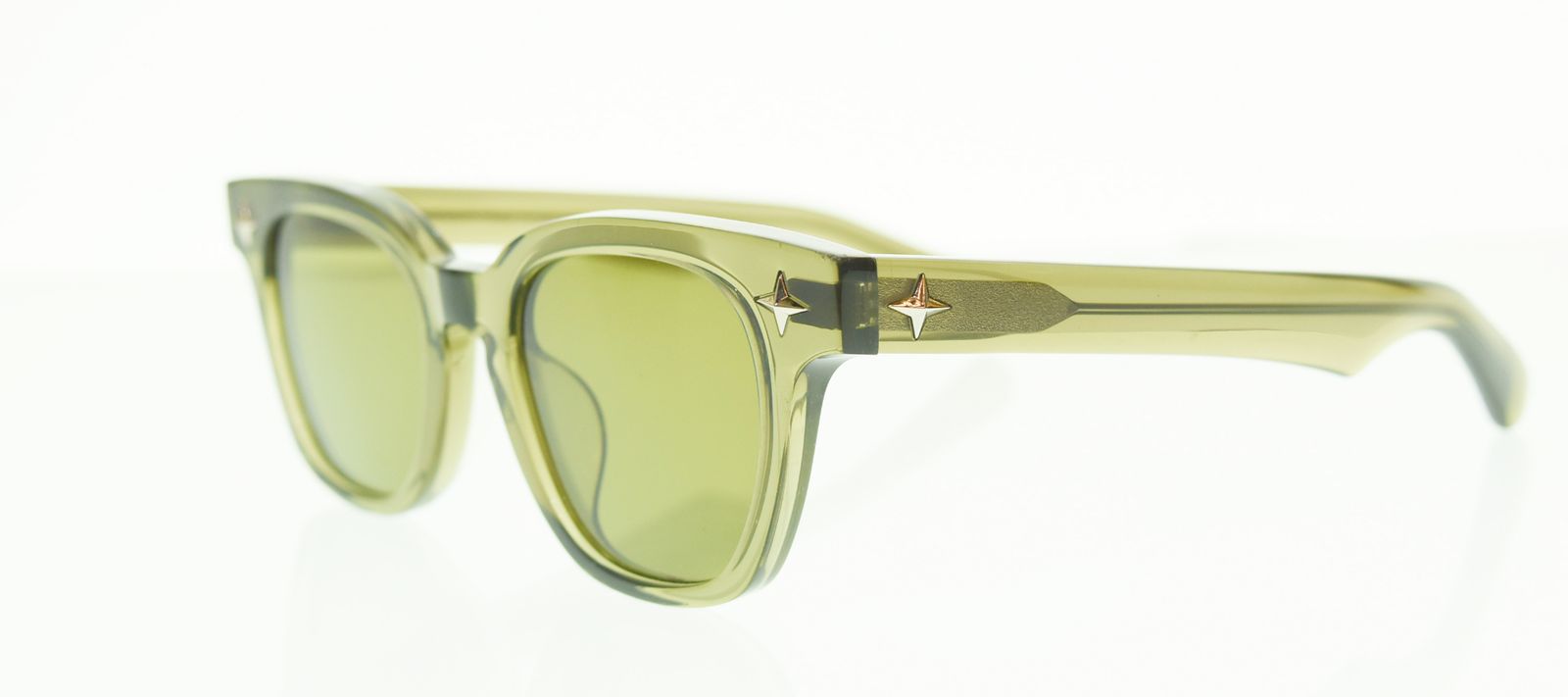 タトゥースタジオヤマダ Tattoo Studio Yamada 星型 ORIGINAL SAFTY GLASSES Eyewear サングラス 眼鏡・サングラス 眼鏡 グリーン 103G-275