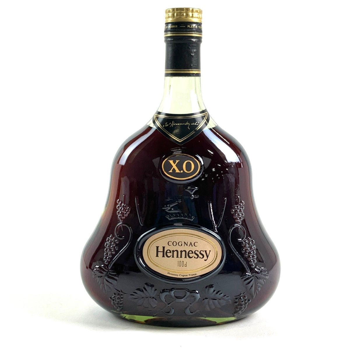 Hennessy X.O コニャック金キャップ グリーンボトル1000ml ヘネシー Hennessy XO 金キャップ グリーンボトル 1000ml ブランデー