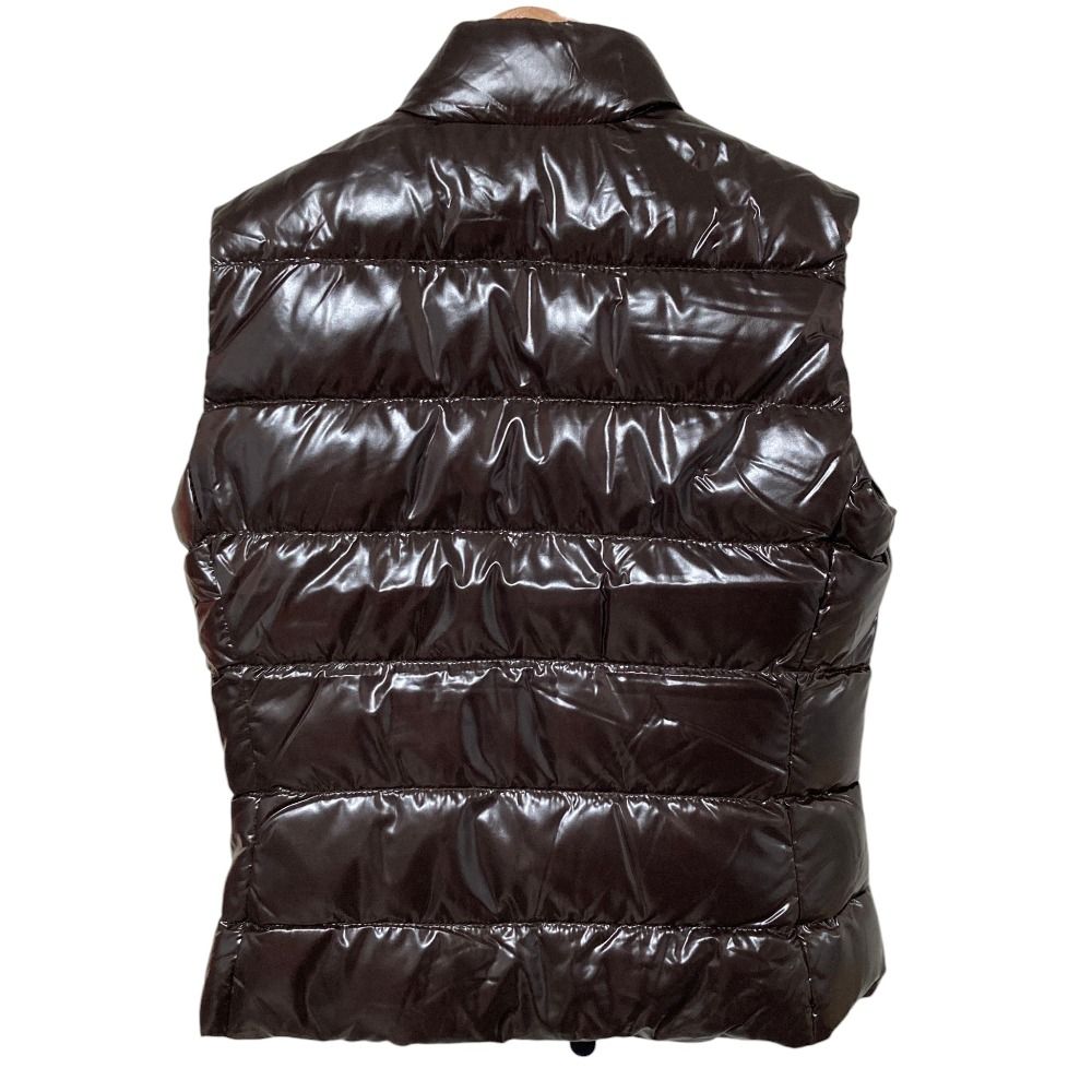 【正規品】美品★MONCLER・GHANYダウンベスト 美品 MONCLER モンクレール GHANY ダウンベスト サイズ1 ブラウン
